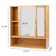 Bay Isle Home Conteh Solid Wood Wall Bathroom Cabinet & Reviews | Wayfair